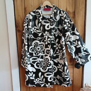 Buckhead Betties Slicker Rain Coat - Medium